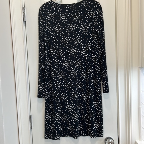 J Jill Wearever Soft Knit Print Dress Tunic for Work or to Wear Casually sz.XS - Picture 9 of 9